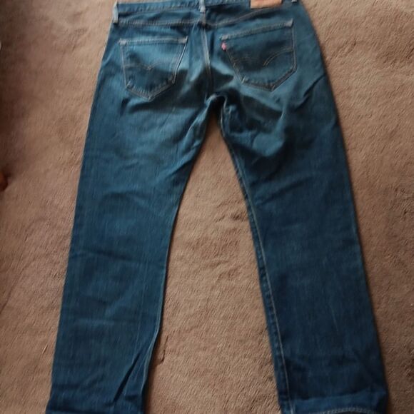 Levi's 501 Button Fly Men's Jeans - Picture 4 of 7